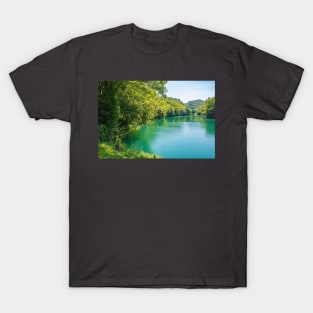 River Una Near Orasac in Bosnia T-Shirt